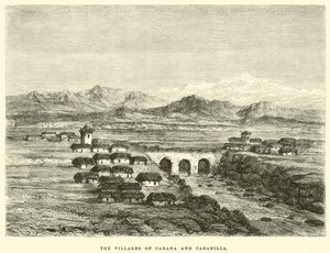 The Villages of Cabana and Cabanilla by Edouard Riou